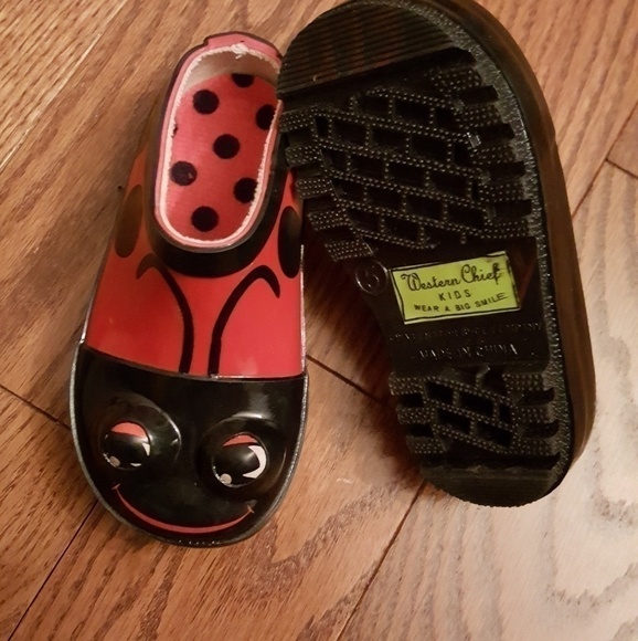 WESTERN Chief kids rain boots 🐞🐞🐞🐞🐞 - Picture 3 of 4